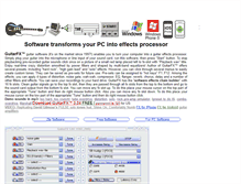 Tablet Screenshot of guitarfx.net